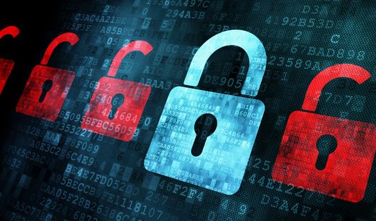 Wie ist es um den Datenschutz in Ihrem Unternehmen bestellt? Digitale Vorhängeschlösser